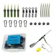 Fishing Rig Kit Terminal Tackle Sleeve Terminal Tackle ABS Fast Change