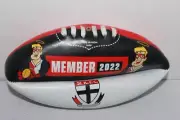 AFL Sherrin St Kilda Saints Football Club Ball Member 2022 New 23cm AVJennings