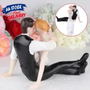 Wedding Cake Topper Figurine Groom Bride Couple Favors Resin Decoration