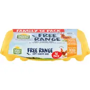 Sunny Queen 18 Large Free Range Eggs 900g