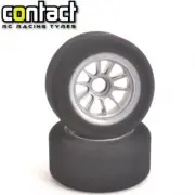 Contact RC F1 Front Foam Tires Pre-Mounted 45 Shore 59mm (2) RC Car Formula 1