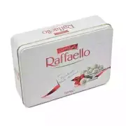 Raffaello Ferrero 300g Tin Box 10.5Oz - 29 Luxury Almond Coconut Pralines Sweets