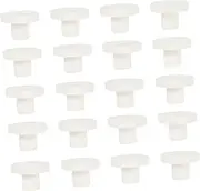 20Pcs Ceramic Coral Rack Durable Aquarium Support Base for Fish Tank Easy to Install and Clean for Stabilizing Coral Plants Aquarium Environments