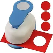 Circle Hole Punch for Craft Sizeout 1inch, Paper Punch Shapes, Craft Lever Punch Handmade Paper, Tool Circle Punch for Scrapbook, Festival Cards, DIY Arts