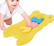 Toddler Bath Pad, Toddler Bath Sponge, Toddler Bath Pillow Seat, Toddler Bath Cushion, Toddler Bath Pad Cushion Sponge | Soft Toddler Bath Tub Seat Cushion with Toys for Counter Bathtub Sink