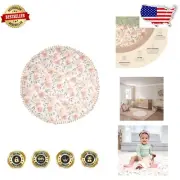 Multi-Use Baby Activity Mat, 40" x 40", Perfect for Tummy Time & Floor Play
