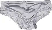 [DGHM-JLMY] Men's Summer Solid Colour Thin Panties Elastic Low Waist Surfing Thong Lightweight Breathable Soft Bikini