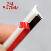 2m T Shape Rubber Car Door Trunk Seal Strip Hood Edge Weatherstrip Accessories (for: Isuzu)