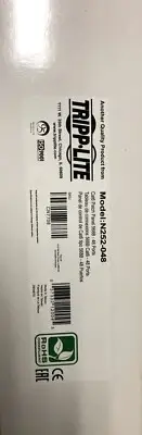Tripp Lite N252-048 48 port CAT6 patch panel 2U - NEW