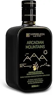 HYPERELEON NUTRI | Premium, Organic, High Phenolic, Greek Extra Virgin Olive Oil 100% Pure & Natural | Bio & Unfiltered | 50 Top INTERNATIONAL HEALTH Awards | 500 ml (Pack of 1)