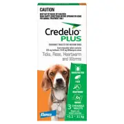 Credelio Plus Ticks Fleas & Worms Treatment Chew Tabs for Dogs 5.5-11kg Orange 3