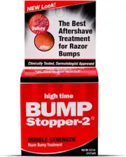Bump Stopper 2 Double Strength Razor Bump Treatment | Formulated to Relieve Razo
