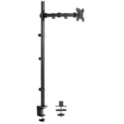Extra Tall Single Monitor Desk Mount, 39 inch Pole VESA Stand for 13 to 32 in...