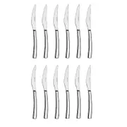 Tablekraft Amalfi Stainless Steel Steak Knife - Set 12