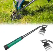 Garden Weeder Puller Tool, 6 Teeth Upgrade Weeding Artifact Uprooting Weed To...