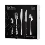 Stanley Rogers 50pc Albany Cutlery Set With Steak Knives 50 Piece
