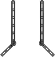WALI Sound Bar Mount Bracket, for Mounting above or under TV, with Adjustable 3