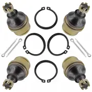 TDR 4pcs Upper and Lower Ball Joint for FourTrax Rancher 4x4 ES - Perfect Fit for Wide Range of Models