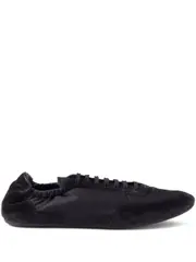 [Prada] panelled sneakers 36 Black