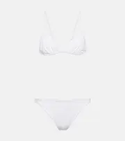 [Wardrobe.NYC] Wardrobe.NYC Triangle bikini UK 4 white