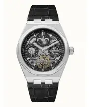Ingersoll The Broadway Sun-Moon Phase Dual Time Skeleton Dial I12903 Mens Watch
