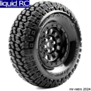 Louise RC LT3344VB Cr-Griffin 1:10 1.9 Crawler Class 1 Tires 12mm Hex On Black