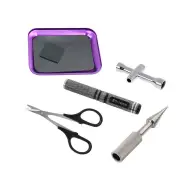 5PCS DIY RC Car Repair Tool Set Screw Tray Body Shell Hole Opener Bearing Tools Cross Wrench for Hsp94111 Trx4 Scx10