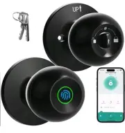 Fingerprint Door Lock Knob Biometric Smart Lock APP Bluetooth Keyless Deadbolt