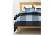 Pure Cotton King Single Quilt Cover Sets - Blue Box
