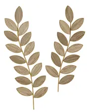 Peyton Lane Set of 2 Leaves Wall Decor