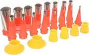 COHEALI 1 Set Caulking Nozzle Applicator Tool with Nozzles Bases Easy Attach Finishing Tips for Smooth Caulk Application for DIY Projects and Professionals