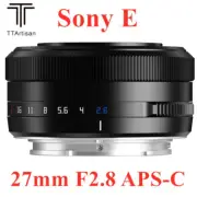 TTArtisan 27mm F2.8 AF APS-C Auto Focus Lens for Sony E-mount Mirrorless Cameras