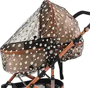 Mesh Cover for Stroller, Stroller Cover for Summer, Reusable Stroller Net Cover 2 Pieces | Honeycomb Mesh Cover for Rocking Chairs Breathable Mesh Net
