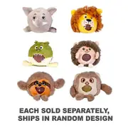 WILD ANIMALS Collectible Plush Ball Jellies Soft & Fuzzy Plush Toy (1pc Random)