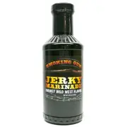 SMOKING GUN Wild West Hickory Flavor JERKY MARINADE 16 Oz. BOTTLE