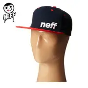 Neff Daily Snapback Baseball Cap Hat Men Navy OS NWT NEW Skate Surf Snow