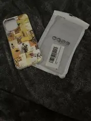 iPhone 13 pro Max (6.7) Yellow bumper case cover