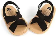 [Meckior] Infant Baby Girls Boys Summer Sandals Open Toe Lace Princess Dress Wedding Flats Shoes Newborn Toddler Soft Non-slip Sole First Walker Crib Shoes