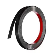 Black Trim Peel and Stick Mirror Finish 32.8ft x 0.6" for Mirror Frame Wall