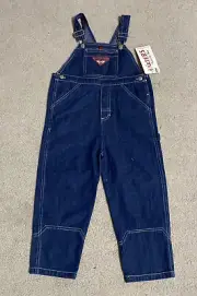 Carter’s Boy “Watch the Wear” 59 ￼ 4T Jean Overalls New With Tags