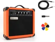 20W Pro Electric Guitar Orange Amplifier Amp Practice Small Portable Travel Mini