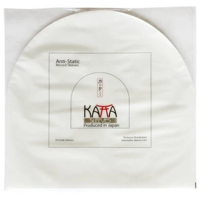 200 pcs LP/12" Record ORIGINAL Plastic JAPAN KATTA INNER SLEEVES - FREE SHIPPING