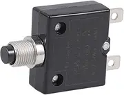 Mikinona Thermal Circuit Breaker 50v Dc 125-250v Ac Auto-reset Small Marine/car/generator Push Button Overload Protector