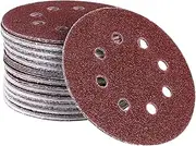 5 Inch Sandpaper Discs 150 Grit 25pcs Circular Pads Hook and Loop Attachment for Use