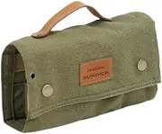 Travel Camping Bag, Storage Bag with Jar, Portable Storage Bag, Bottle Holder with Bottle, Set for Outdoor Camping Barbecue Picnic