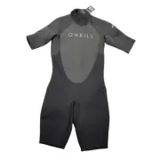 New with Tags Men’s O’Neil Reactor-2 Spring Wet Suit Black Size Small