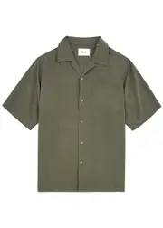 NN07 Julio Tencel Shirt - Khaki - XL XL
