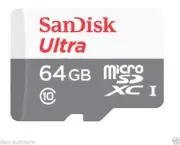 Sandisk Ultra Micro SDXC Spreicherkarte 64GB UHS-I 48MB/S Memory Expansion