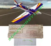 Ultra Sport 40 Plus 59" WS RC Airplane Laser Cut Balsa Ply Short Kit & Plans
