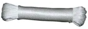 T.W Evans Cordage Co. 44-080 1/4-Inch Solid Braid Nylon Rope 100-Feet Hank,